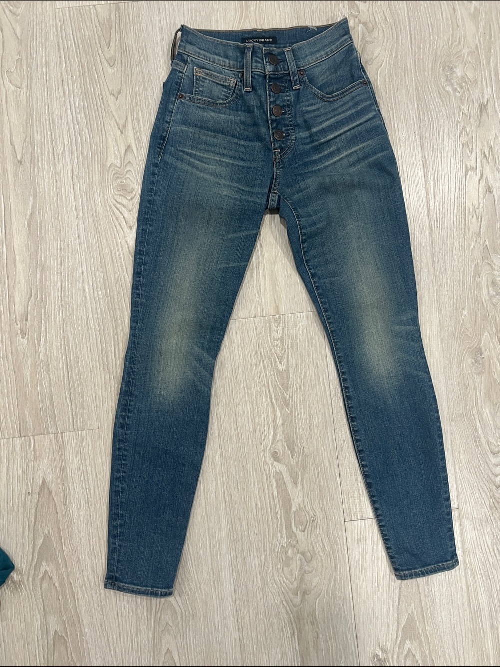 Lucky Brand High Rise Skinny Bridgette Jeans